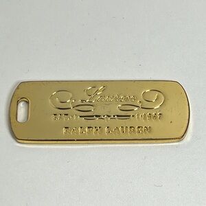 Ralph Lauren Brass Tag